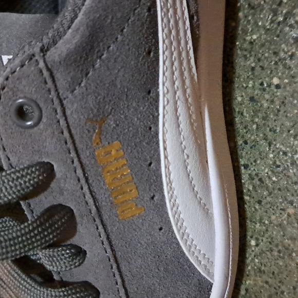Puma Charcoal Suede Sneakers with SoftFoam - Picture 7 of 7